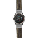 g.qtx6.st25 Main Black & White StrapsCo Heavy Duty Carbon Fiber Watch Strap 20mm
