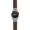 g.qtx6x.st23 Main Black & Red StrapsCo Heavy Duty Mens Leather Watch Band Strap 22mm
