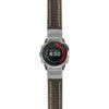 g.qtx6x.st23 Main Black & White StrapsCo Heavy Duty Mens Leather Watch Band Strap 22mm