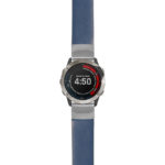 g.qtx6x.st24 Main Blue StrapsCo Heavy Duty Leather Watch Band Strap 22mm