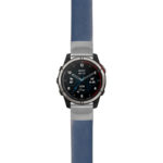 g.qtx7.st24 Main Blue StrapsCo Heavy Duty Leather Watch Band Strap 20mm