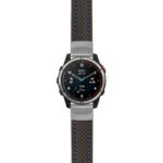 g.qtx7.st25 Main Black & Blue StrapsCo Heavy Duty Carbon Fiber Watch Strap 20mm