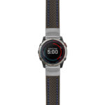 g.qtx7x.st25 Main Black & Blue StrapsCo Heavy Duty Carbon Fiber Watch Strap 22mm