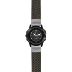 g.tbv.st25 Main Black & Blue StrapsCo Heavy Duty Carbon Fiber Watch Strap 22mm