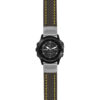 g.tbv.st25 Main Black & Yellow StrapsCo Heavy Duty Carbon Fiber Watch Strap 22mm