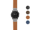 g.tch.st24 Gallery Tan StrapsCo Heavy Duty Leather Watch Band Strap 22mm