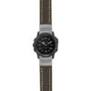 g.tch.st25 Main Black & White StrapsCo Heavy Duty Carbon Fiber Watch Strap 22mm