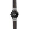 g.td.st23 Main Black & Blue StrapsCo Heavy Duty Mens Leather Watch Band Strap 22mm