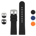 lmx5.1 Gallery Black StrapsCo 24mm Rubber Watch Band Strap For Luminox