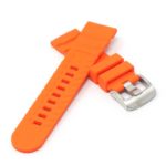 lmx5.12 Cross Orange StrapsCo 24mm Rubber Watch Band Strap For Luminox