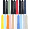 ms1 All Color StrapsCo Fitted Stitched Rubber Strap For Omega X Swatch Moonswatch