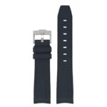 ms1.1 Main Black StrapsCo Fitted Stitched Rubber Strap For Omega X Swatch Moonswatch