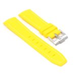 ms1.10 Angle Yellow StrapsCo Fitted Stitched Rubber Strap For Omega X Swatch Moonswatch