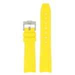 ms1.10 Main Yellow StrapsCo Fitted Stitched Rubber Strap For Omega X Swatch Moonswatch