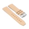 ms1.17 Angle Khaki StrapsCo Fitted Stitched Rubber Strap For Omega X Swatch Moonswatch