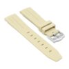 ms2.17 angle Beige StrapsCo Fitted Smooth Rubber Strap For Omega X Swatch Moonswatch