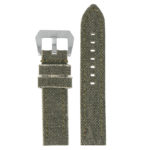 ps6.11 Main Military Green DASSARI Frayed Edge Canvas Strap