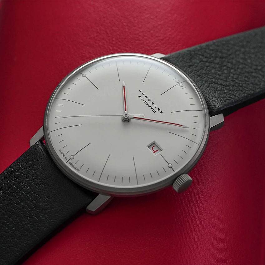 best minimal watches junghans max bill automatic bauhaus