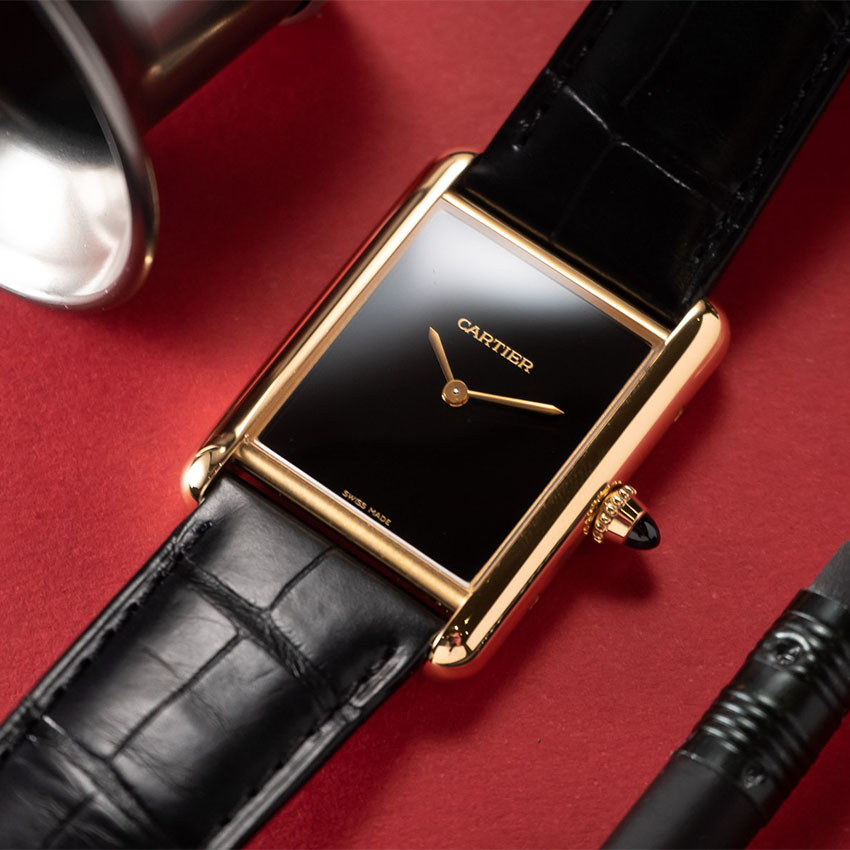 best minimal watches tank louis cartier