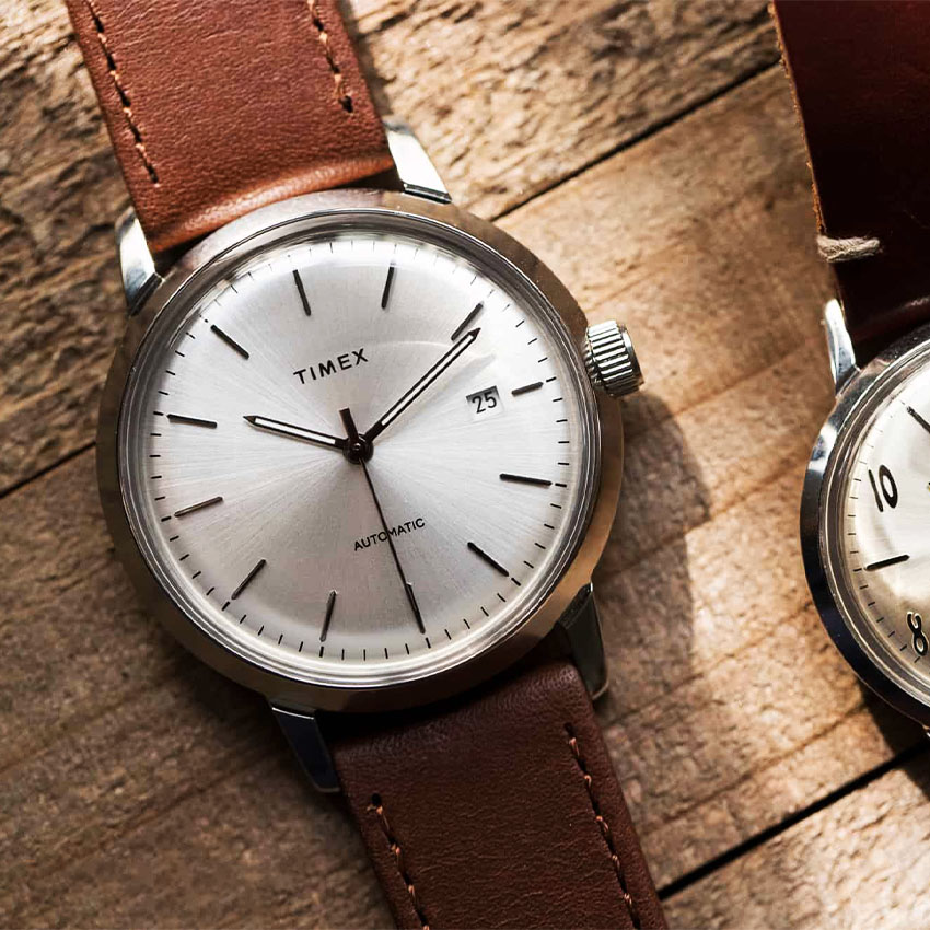 best minimal watches timex marlin automatic