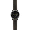 g.d2a.ds14 Main Black StrapsCo DASSARI Vintage Leather Pilot Watch Band with Matte Black Buckle 20mm