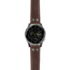 g.d2a.ds14 Main Brown StrapsCo DASSARI Vintage Leather Pilot Watch Band with Brush Silver Buckle 20mm