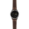 g.d2a.ds15 Main Brown StrapsCo DASSARI Pilot Leather Watch Band with Rose Gold Buckle 20mm