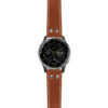 g.d2a.ds15 Main Tan StrapsCo DASSARI Pilot Leather Watch Band with Brush Silver Buckle 20mm