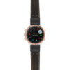 g.d2ds.ds14 Main Black StrapsCo DASSARI Vintage Leather Pilot Watch Band with Matte Black Buckle 20mm
