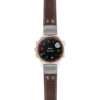 g.d2ds.ds14 Main Brown StrapsCo DASSARI Vintage Leather Pilot Watch Band with Brush Silver Buckle 20mm