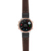 g.d2ds.ds14 Main Brown StrapsCo DASSARI Vintage Leather Pilot Watch Band with Matte Black Buckle 20mm