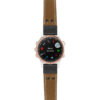 g.d2ds.ds14 Main Khaki StrapsCo DASSARI Vintage Leather Pilot Watch Band with Matte Black Buckle 20mm