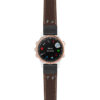 g.d2ds.ds15 Main Brown StrapsCo DASSARI Pilot Leather Watch Band with Matte Black Buckle 20mm