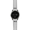 g.dax10.ds16 Main White StrapsCo DASSARI Croc Embossed Leather Pilot Watch Band with Matte Black Buckle 20mm