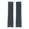 r.lon.1 Black Fitted Rubber Watch Band Strap for Longines Hydroconquest no buckle
