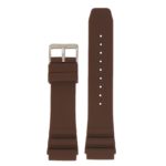 r.sk6.2 Up Brown StrapsCo Wave Rubber Watch Band Strap 22mm Seiko Diver