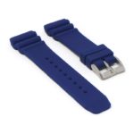 r.sk6.5 Angle Blue StrapsCo Wave Rubber Watch Band Strap 22mm Seiko Diver