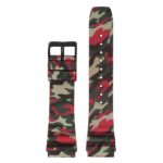 r.sk8.6 Up Red StrapsCo Wave Camo Rubber Watch Band Strap 22mm Seiko Diver