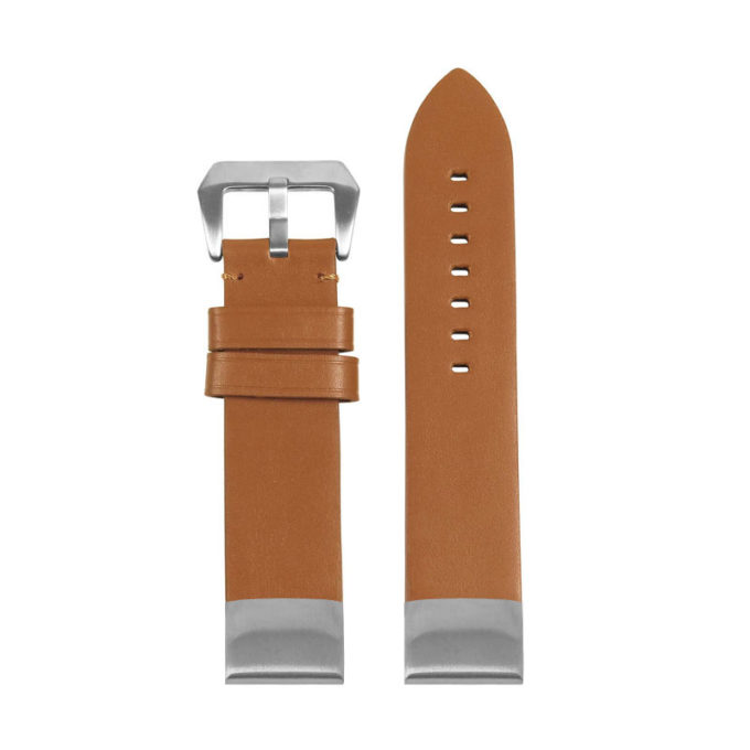 st24 Up Tan StrapsCo Heavy Duty Leather Watch Band Strap