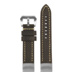 st25 Main Black & White StrapsCo Heavy Duty Carbon Fiber Watch Strap