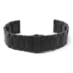 ti1.mb Black Round StrapsCo Titanium Bracelet Watch Band Strap Quick Release