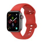 a.r20.6 Red Main StrapsCo Active Band For Apple Watch 38mm 40mm 41mm 42mm 44mm 45mm 49mm