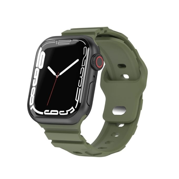 a.r22.11b Olive Green StrapsCo Intrepid Band For Apple Watch 38mm 40mm 41mm 42mm 44mm 45mm 49mm