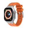 a.r23.12.ss Front orange StrapsCo Vector Band For Apple Watch 38mm 40mm 41mm 42mm 44mm 45mm 49mm