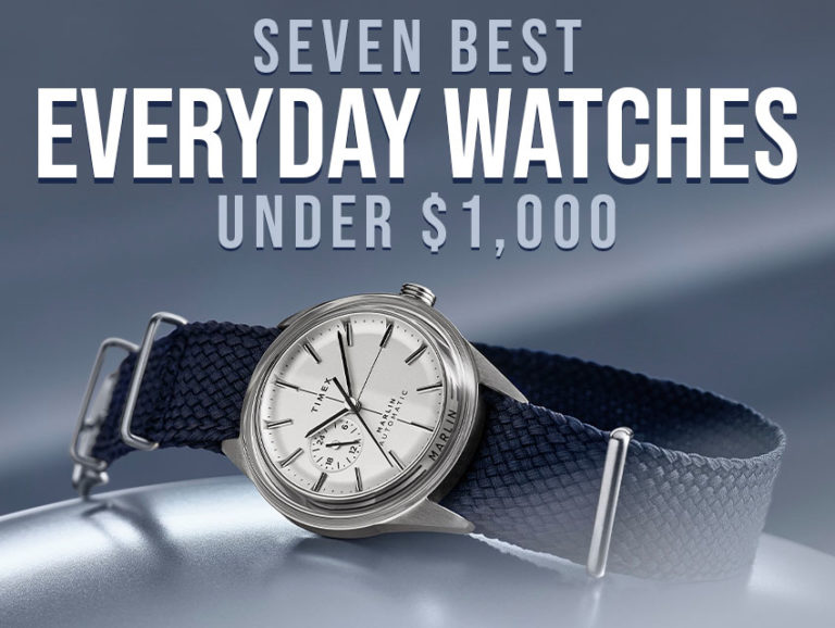 7 Best Everyday Watches Under 1,000 StrapsCo