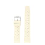 bs2.17 Up Beige StrapsCo Fitted Textured Rubber Watch Band Strap For Blancpain x Swatch Fifty Fathoms