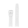bs2.22 Up White StrapsCo Fitted Textured Rubber Watch Band Strap For Blancpain x Swatch Fifty Fathoms