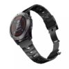 g.m14.mb Angle Black StrapsCo Vented Titanium Bracelet for Garmin Quickfit 22 Quickfit26