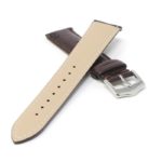 st35.2 Cross Brown StrapsCo Ostrich Embossed Leather Watch Band Strap 18mm 20mm 22mm