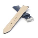 st35.5 Cross Blue StrapsCo Ostrich Embossed Leather Watch Band Strap 18mm 20mm 22mm